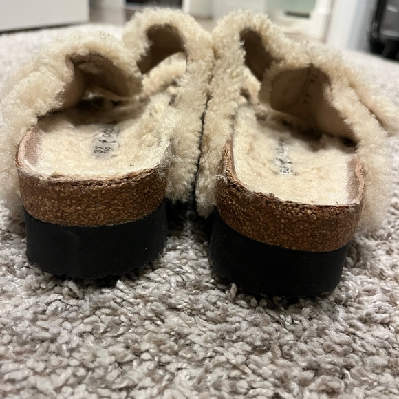 Fuzzy birks! Great condition! Get cozy for winter! - Picture 3 of 3